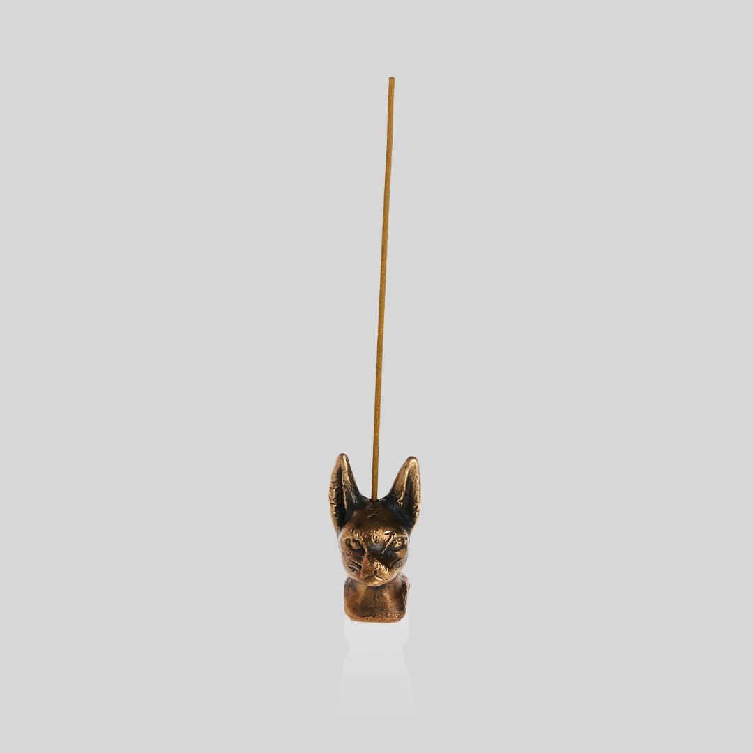 Gigi Brass Incense Holder