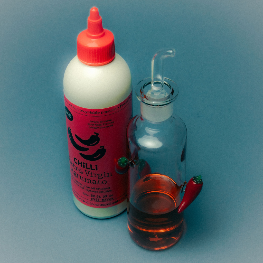 Goldi Chilli Oil &amp; Chilli Bottle Set