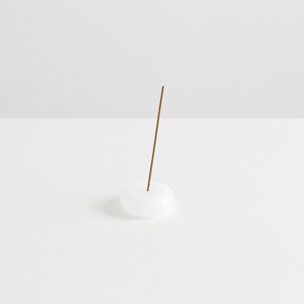 The Pebble Incense Holder | White