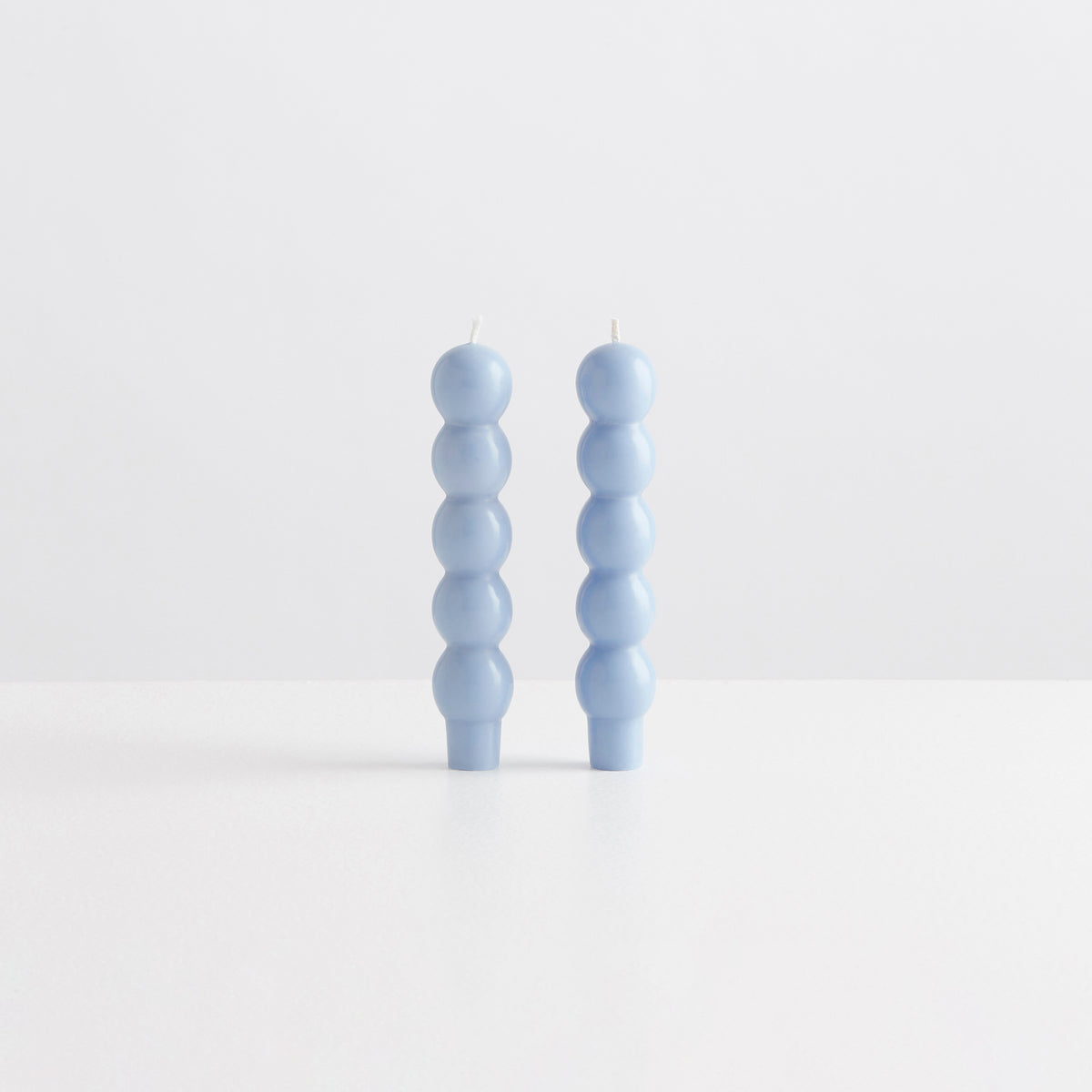 2 Volute Candles | Sky